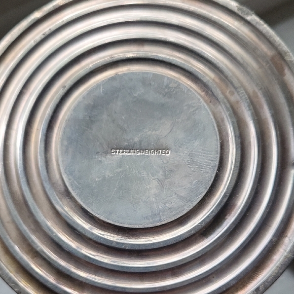 Elegant Sterling Silver Candle Holders - Picture 2 of 6